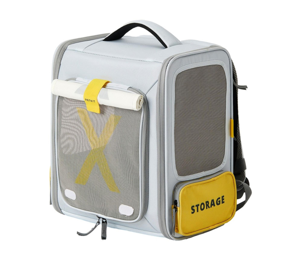 PetKit X ZONE Pet Carrier plecak transportowy dla zwierząt - szary - 1606127 - zdjęcie 3